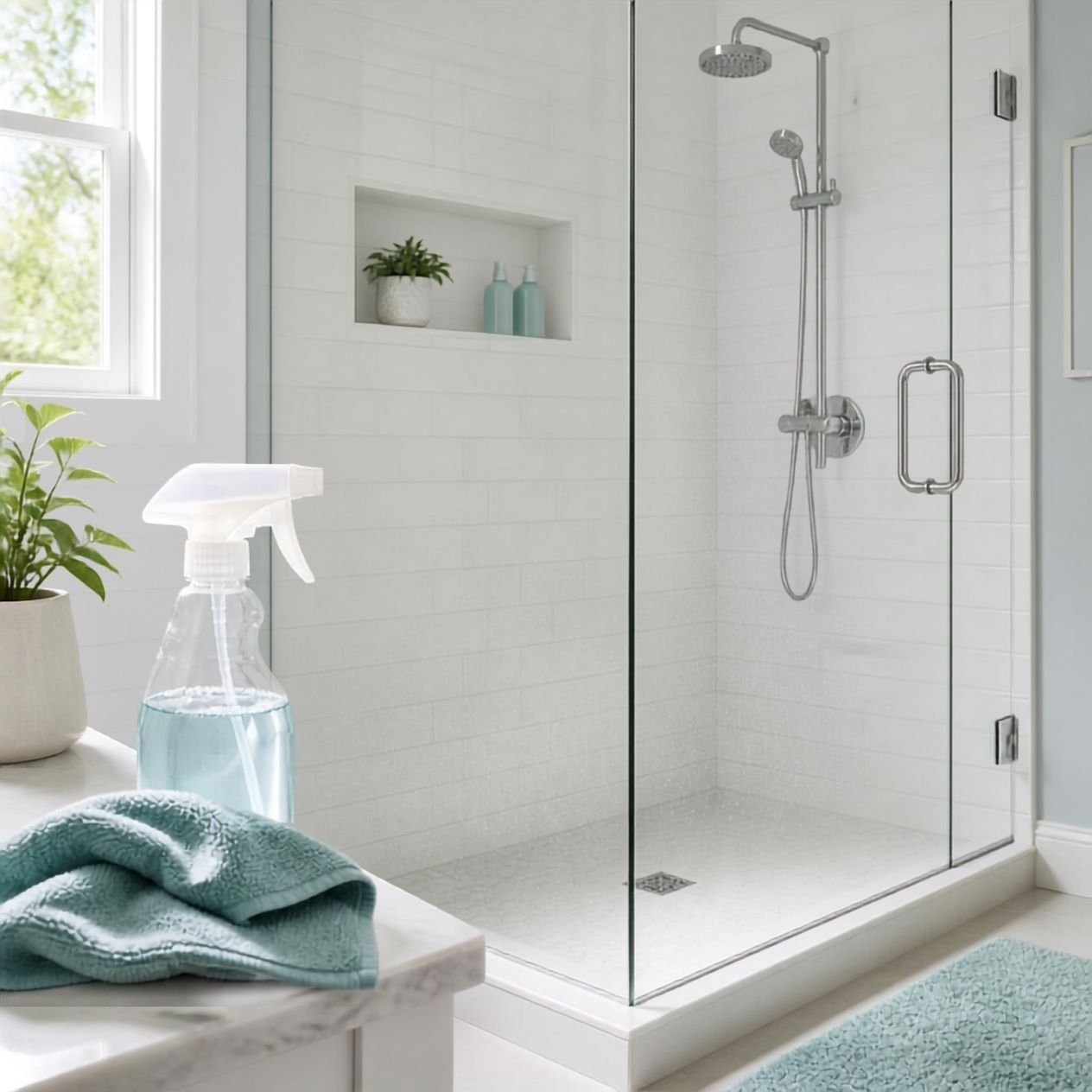 How to Clean a Shower Without Scrubbing