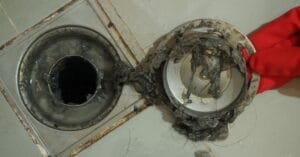 how to unblock a shower drain